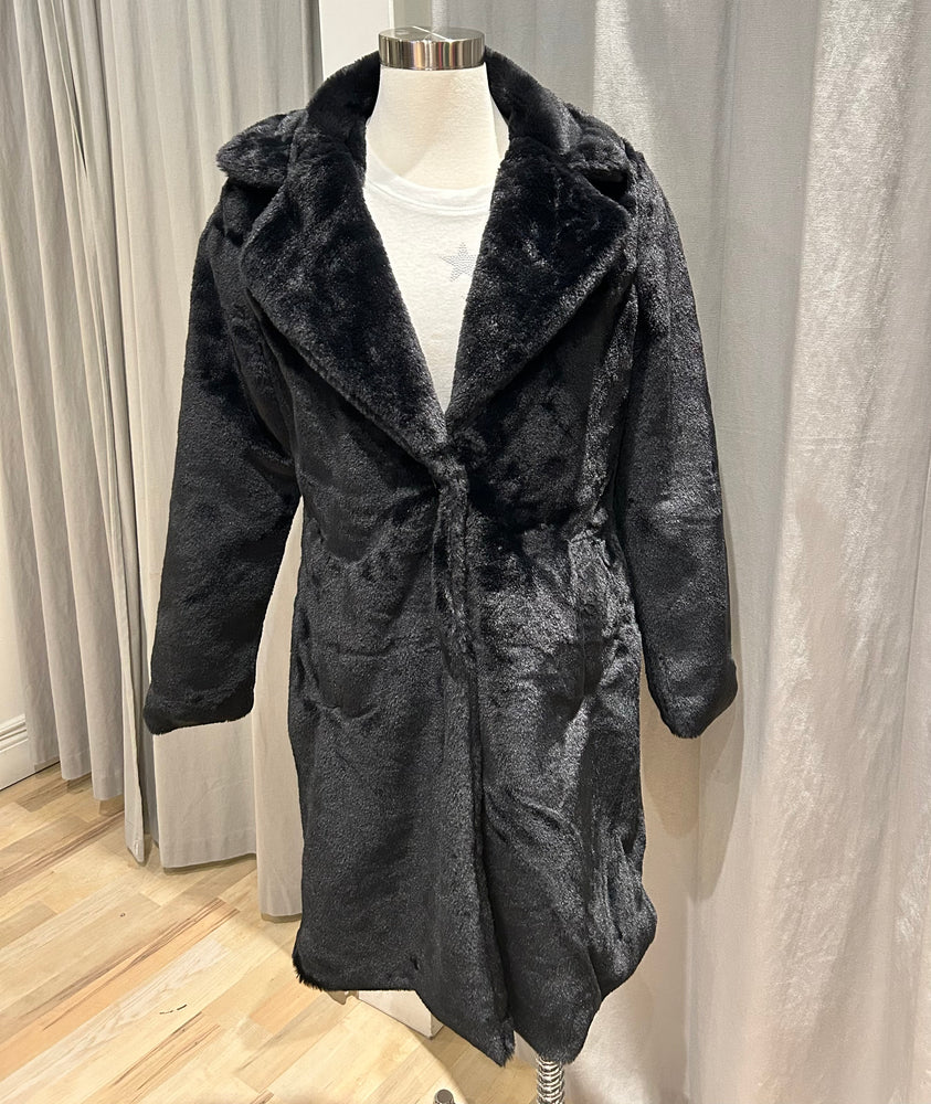 Fuzzy Fur Coat