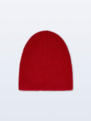 Cashmere Ribbed Beanie