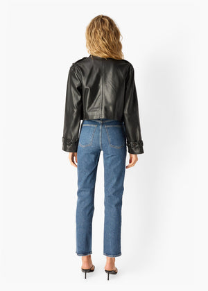 Saskia Genuine Leather Jacket
