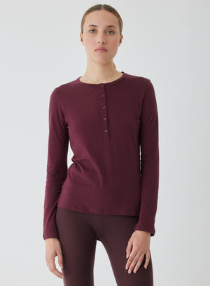 Long-Sleeve Henley