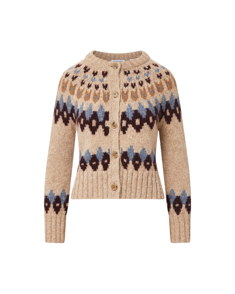Christina Fairisle Cardigan