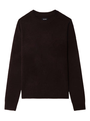 Cici Heart-Patch Sweater