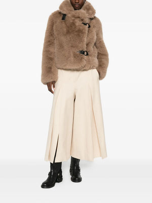 Toggle Long Hair Jacket
