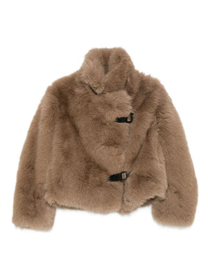 Toggle Long Hair Jacket