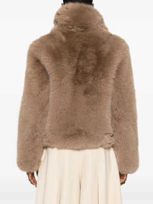 Toggle Long Hair Jacket