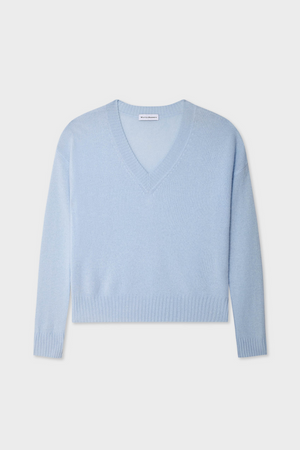 Cashmere Featherweight Vneck