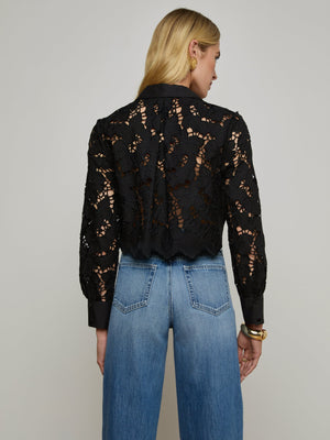 Seychelle Cropped Button Down