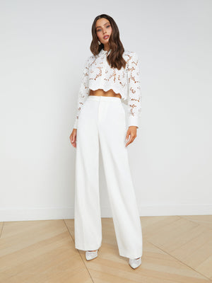 Seychelle Cropped Button Down