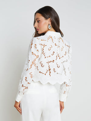 Seychelle Cropped Button Down