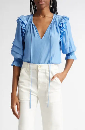 Samira Ruffle Top