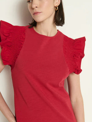 Ellis Ruffle Sleeve Dress