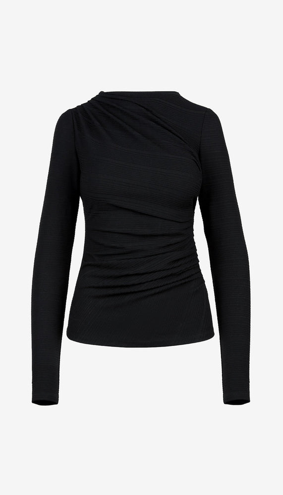 Ruched Knit Top