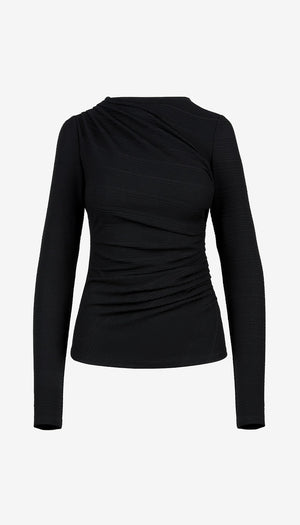 Ruched Knit Top