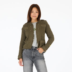 Beau-Lero Cable Cardigan