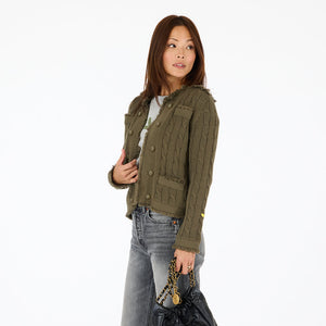 Beau-Lero Cable Cardigan