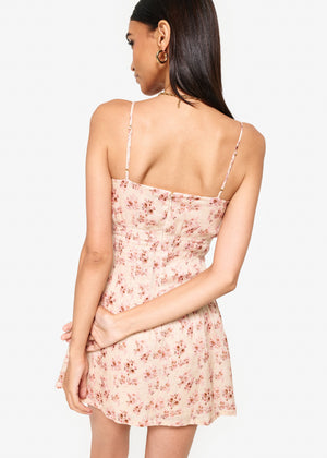 Kairi Linen Mini Dress