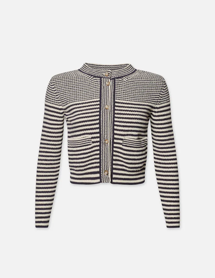 Compact Stripe Cardi