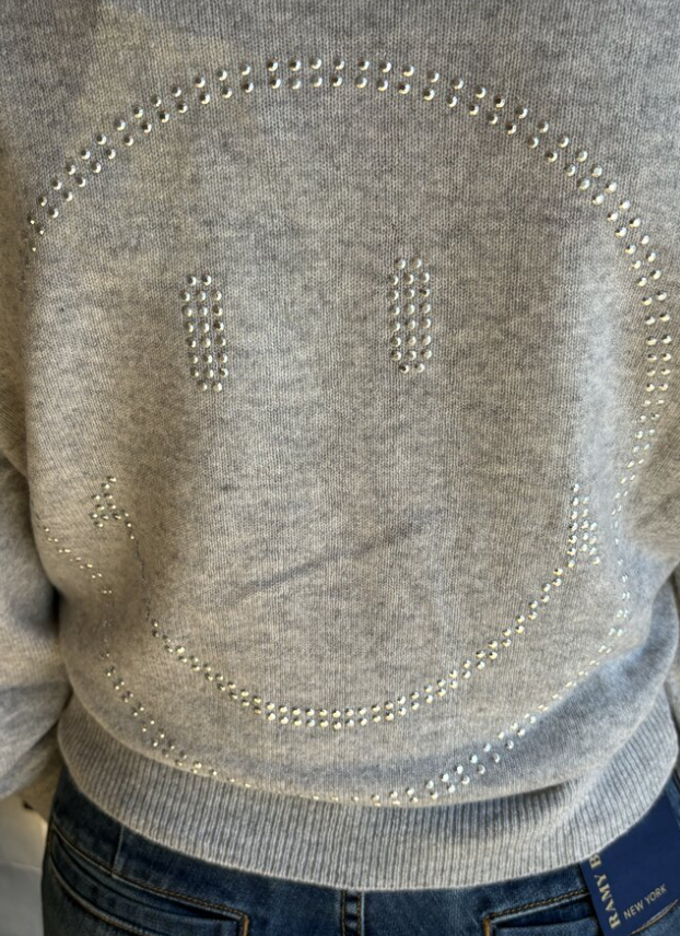 Glitz Smiley Sweater