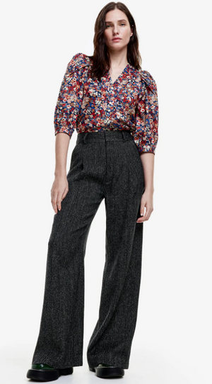 Pleated Trouser