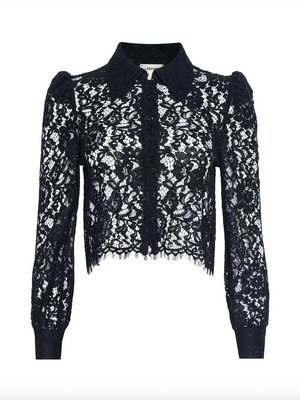Anita Lace Button Blouse