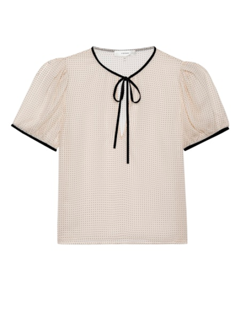 The Tie Puff Sleeve Blouse