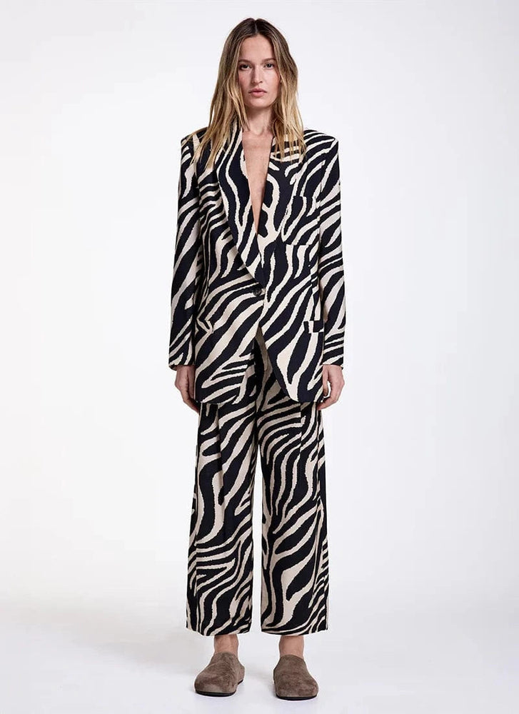 Shawl Collar Oversized Blazer