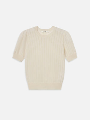 The Ladder Pointelle Sweater