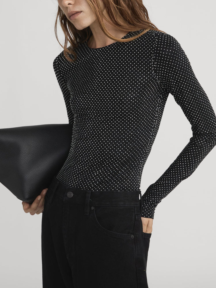 The Rhinestone Jersey Top