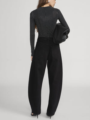 The Rhinestone Jersey Top