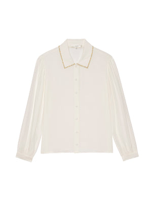 The Beaded Staple Blouse
