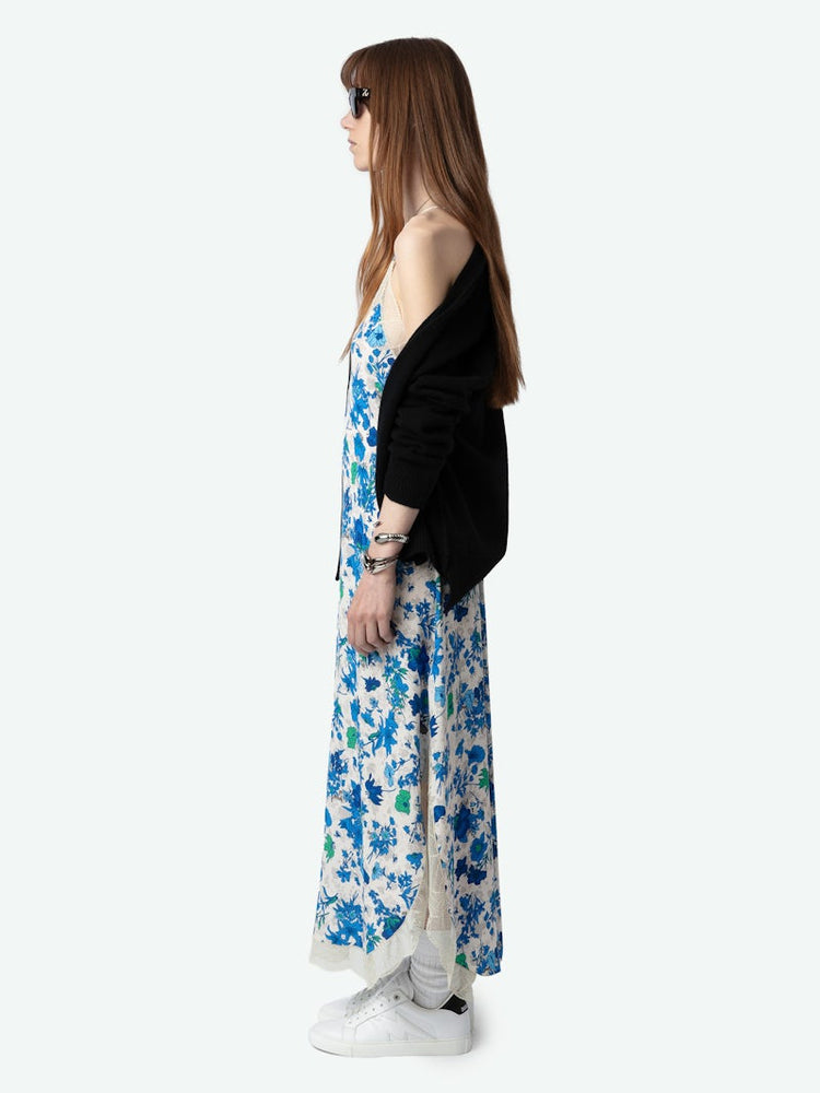 Ristyl Crepe Garden Flowers Dress