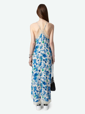 Ristyl Crepe Garden Flowers Dress