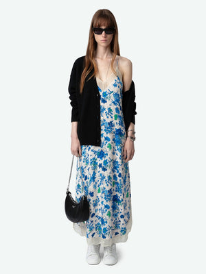 Ristyl Crepe Garden Flowers Dress