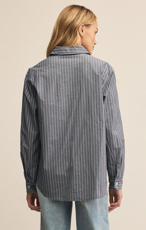 Seaport Striped Poplin Shirt