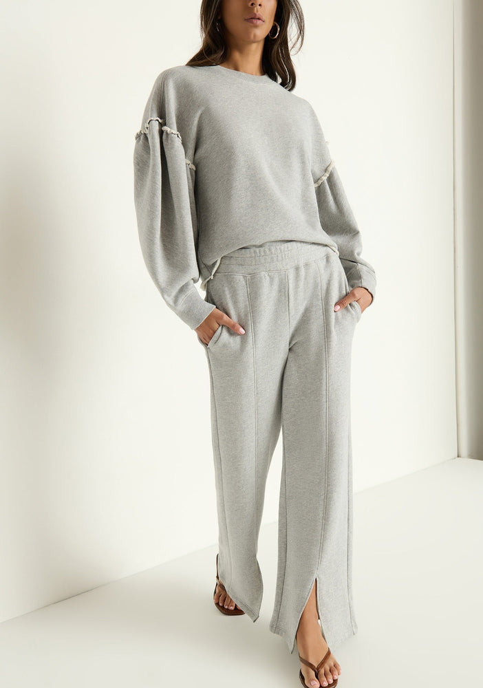 Lincoln Front Slit Knit Pant