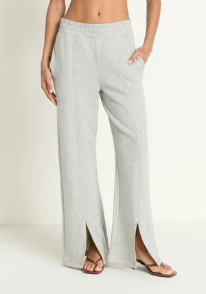 Lincoln Front Slit Knit Pant