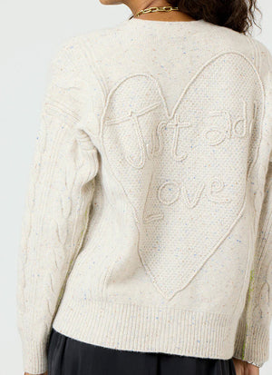 Suzanne Just Add Love Cashmere