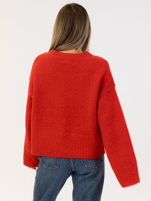 Eco Luxe V-Neck Sweater