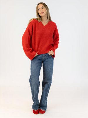 Eco Luxe V-Neck Sweater