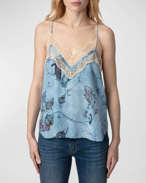 
            
                Load image into Gallery viewer, Christy Holly Silk Tank Top
            
        