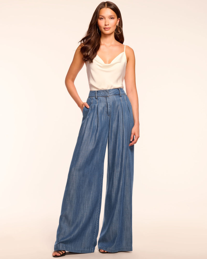 Chambray Oscar Pant