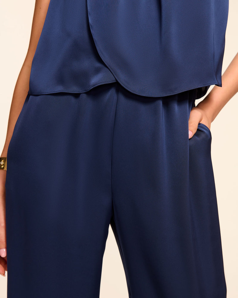 Montse Strapless Wide Leg Jumpsuit