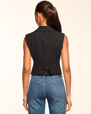 Pinstripe Danna Vest