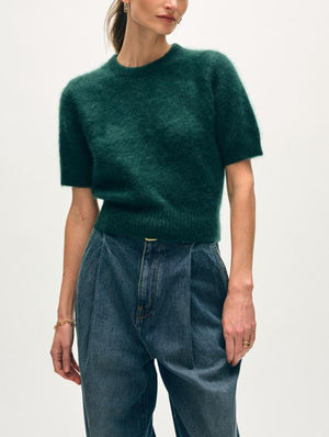 Brushed Cashmere Tee