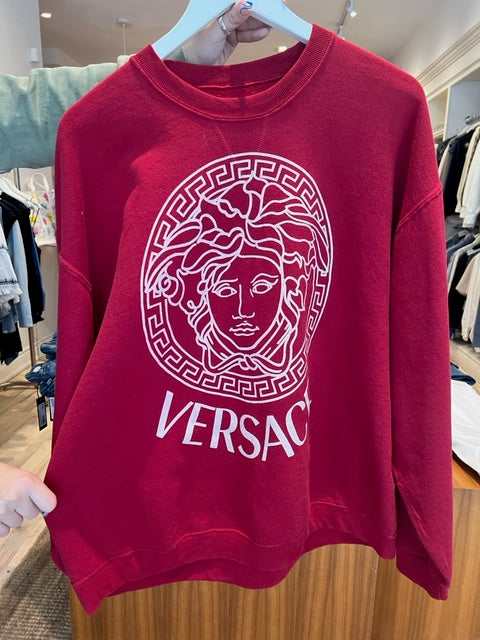 
            
                Load image into Gallery viewer, Red Printed Sweater
            
        