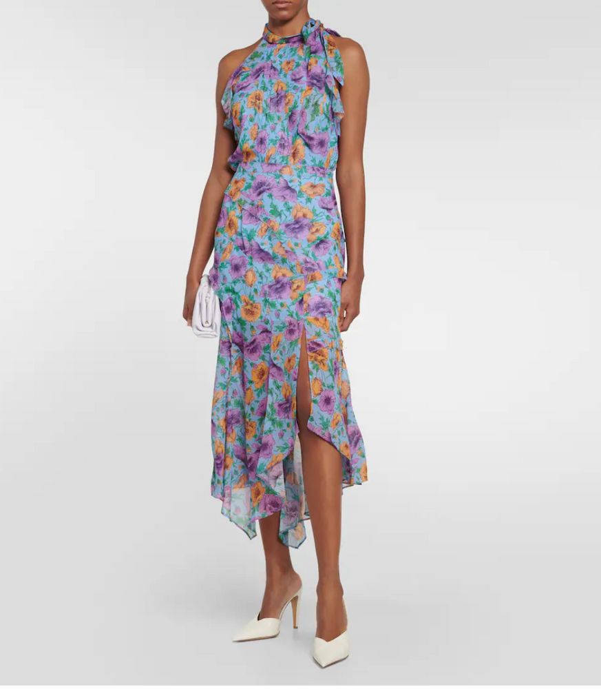 
            
                Load image into Gallery viewer, Dali Floral Silk Top
            
        