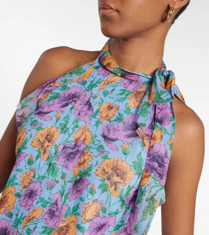 
            
                Load image into Gallery viewer, Dali Floral Silk Top
            
        
