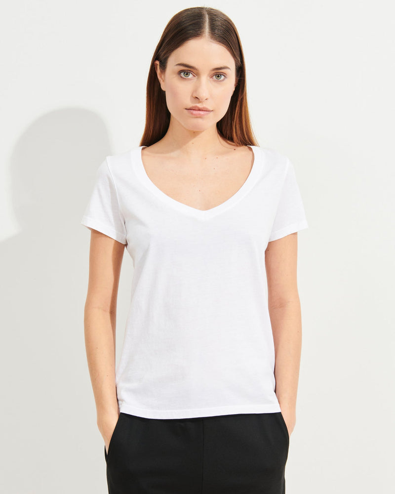 
            
                Load image into Gallery viewer, Short Sleeve Classic Fit Vneck
            
        
