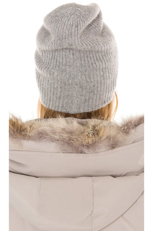 
            
                Load image into Gallery viewer, Cashmere Plush Rib Beanie
            
        