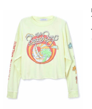
            
                Load image into Gallery viewer, The Beach Boys Sunshine Dream Long Sleeve Crop
            
        